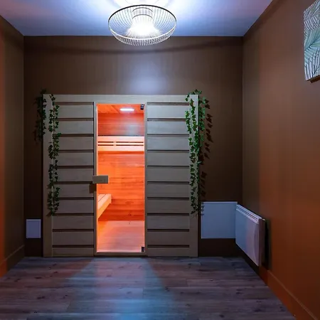 Apartment La Somptueuse 100m2 Spa/sauna Prive